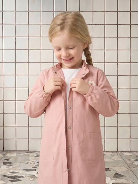 Fille-Tablier-Tablier fille pressionné personnalisable