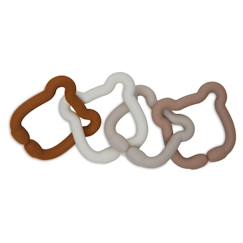 Puériculture-Anneaux de dentition silicone teddy bear