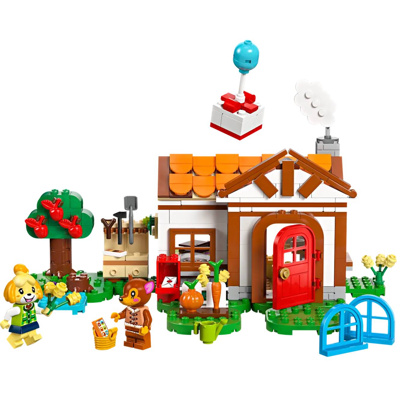 Lego Animal Crossing Marie en Visite Multicolore