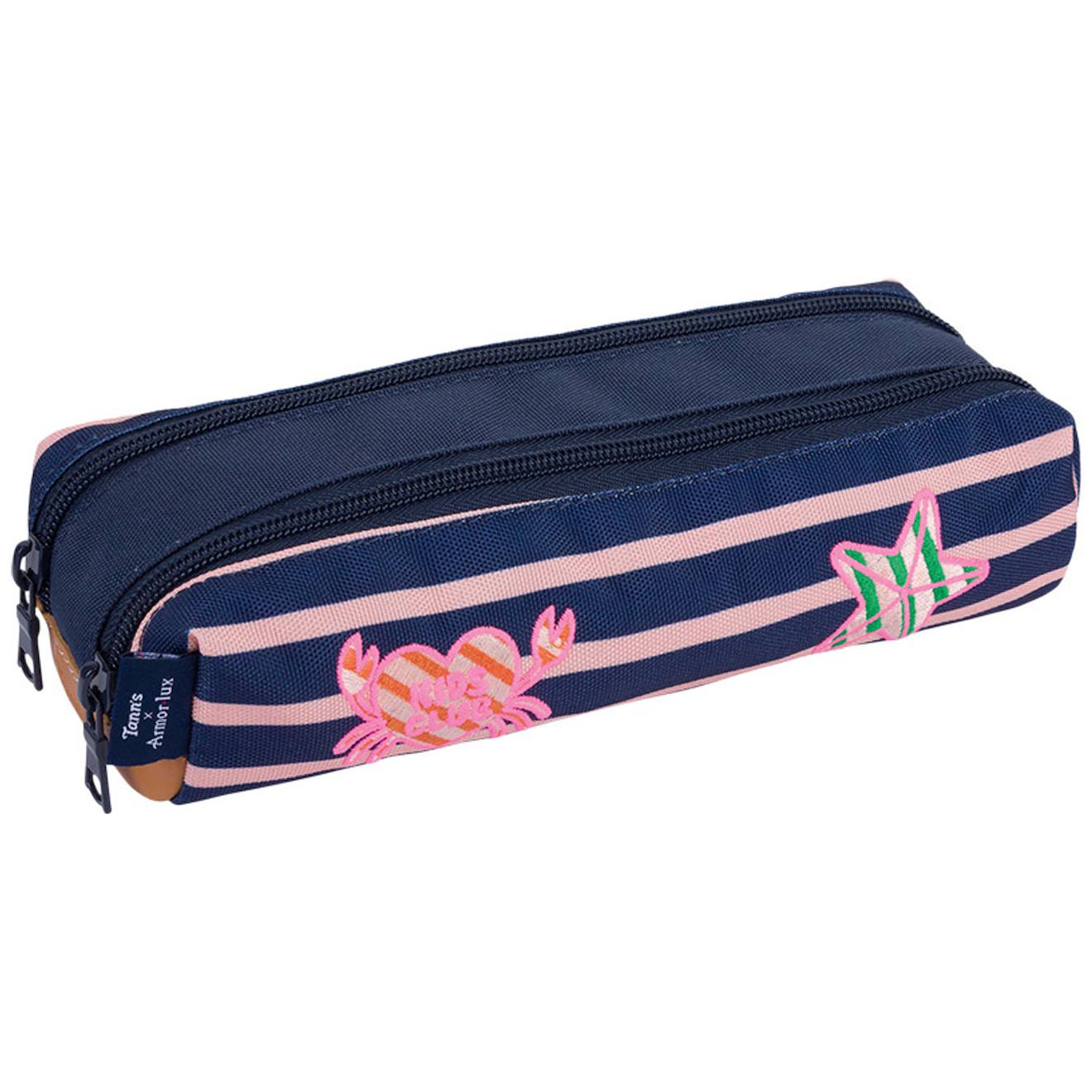 Trousse Double Tann's X Armor Lux Océane Bleu Marine