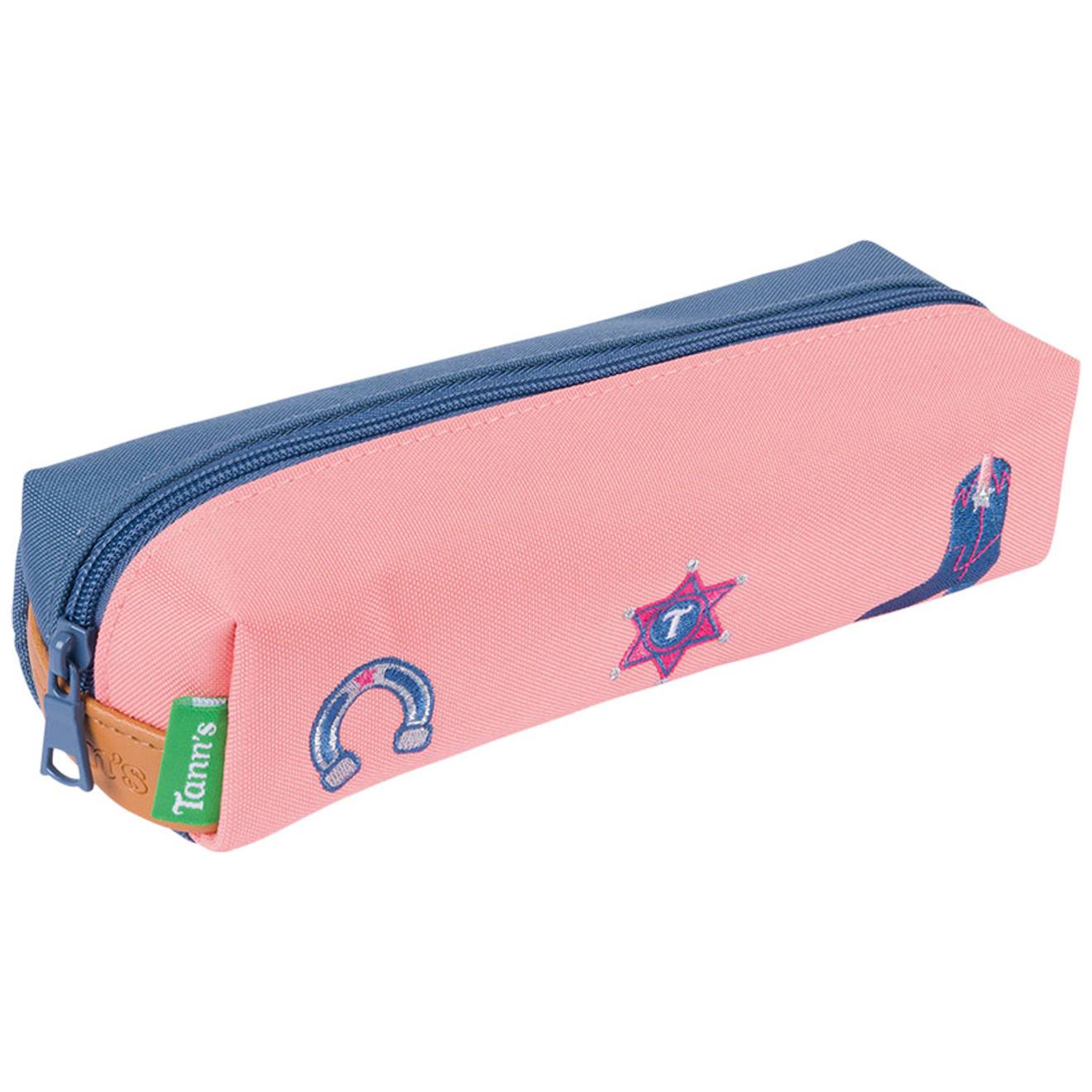 Trousse Simple Les Fantaisies Jane Rose, Bleu