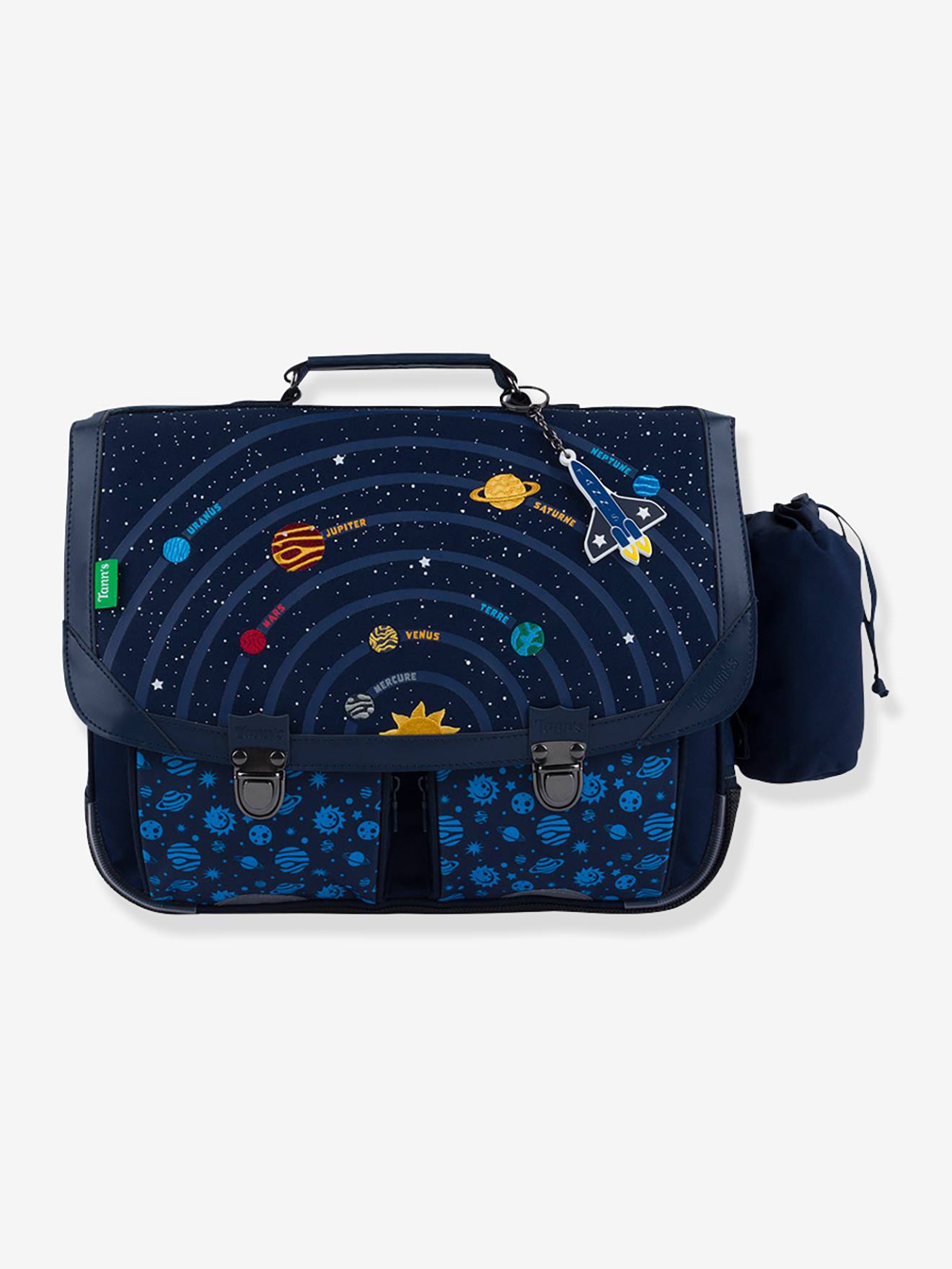 Cartable 38 cm 2 boucles Gabriel bleu 90 €