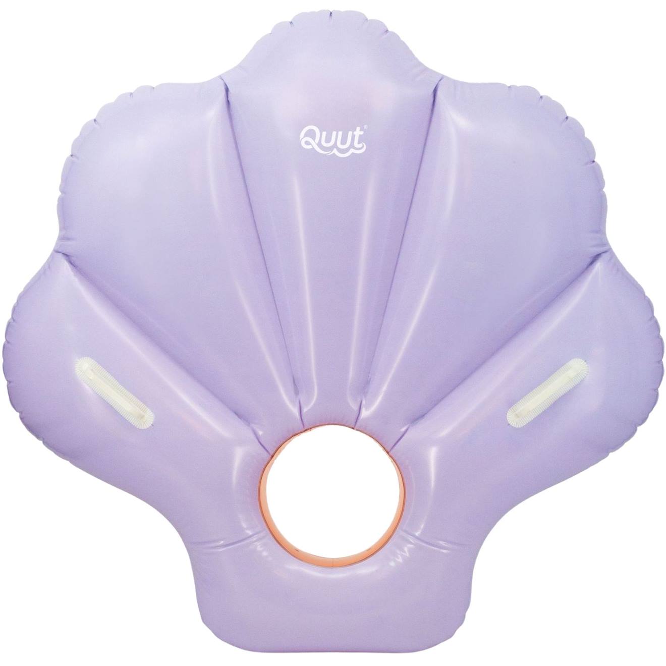 Bouée Gonflable Coquillage Violet, Blanc