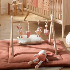 -Arche d'éveil bois avec 4 jouets