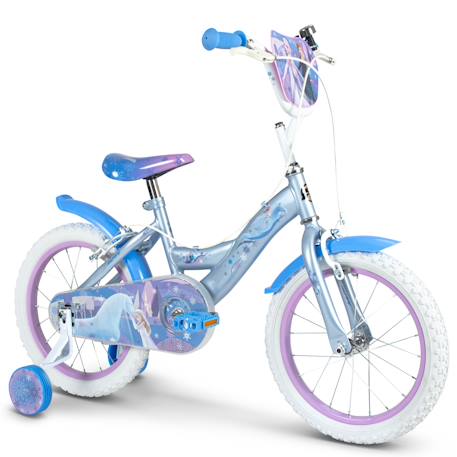Huffy - Vélo Enfant Disney - Reine Des Neiges Bleu