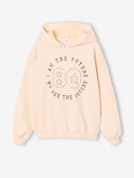 Fille-Pull, gilet, sweat-Sweat-Sweat à capuche fille