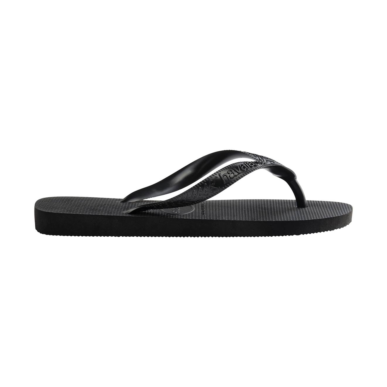 Tongs À Enfiler Noir