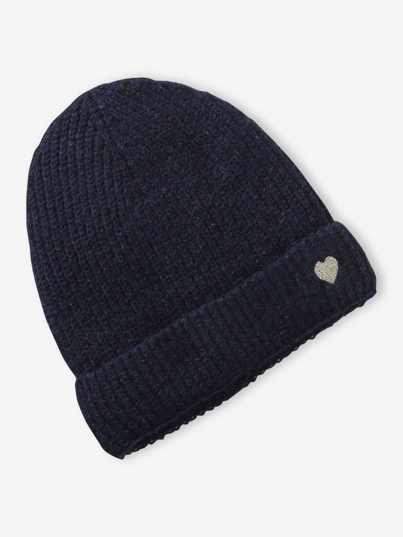 Bonnet fille cote marine