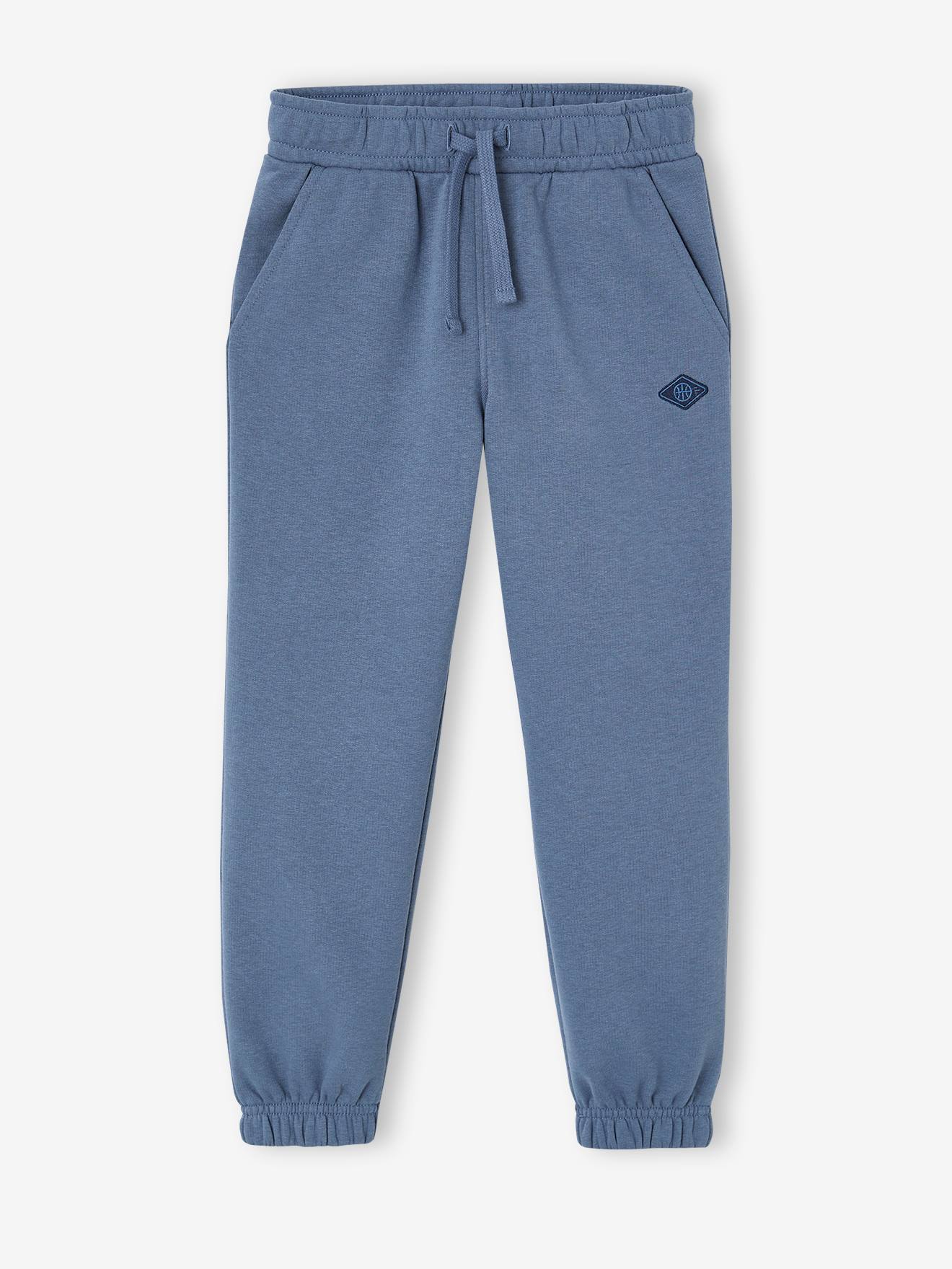 Pantalon de jogging garçon bleu jean