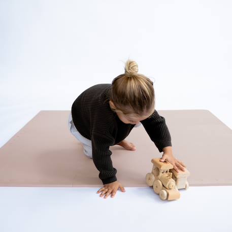 Tapis de Jeu Bébé et Enfant Classique Beige Clair+Gris clair+Rose+Vert 12 - vertbaudet enfant 