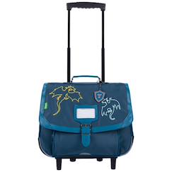-Cartable trolley les fantaisies merlin (38 cm)