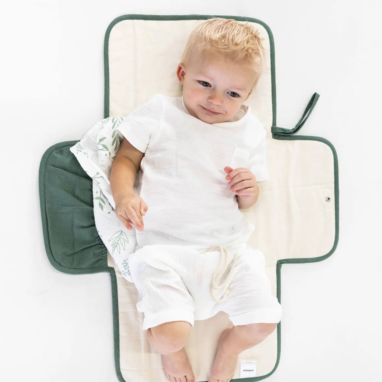Matelas À Langer Portable Vert (ToddleKind) - Couverture