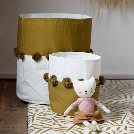 ToddleKind - Panier De Rangement Ocre