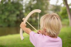 -Tir à l'arc en bois fsc - jeu extérieur pour enfant