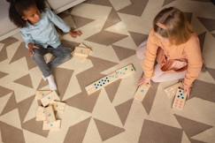 -Jeu domino géant en bois fsc - jeu de société famille - jeu géant