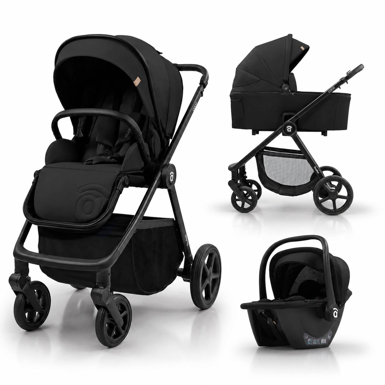 Poussette Trio Coco Noir