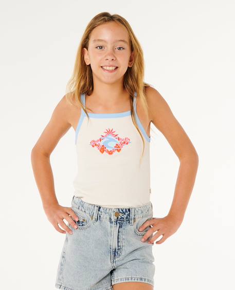 Fille-T-shirt, sous-pull-Débardeur sunshine squad rib