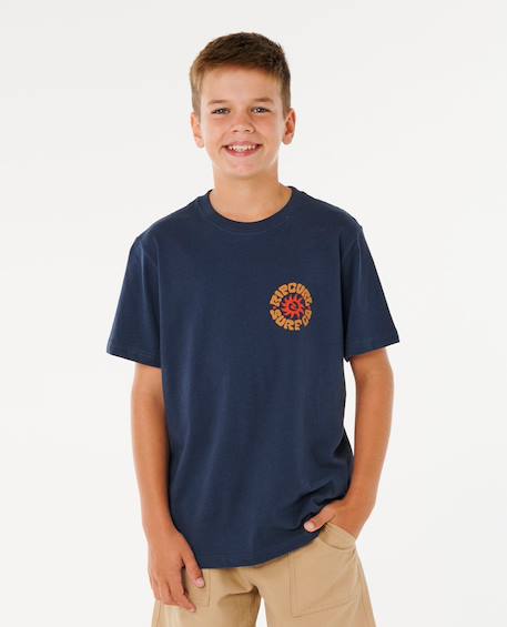 Garçon-T-shirt à manches courtes pacific rinse circle enfant