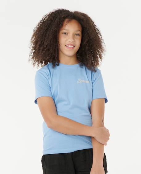 Fille-T-shirt, sous-pull-T-shirt à manches courtes summer fille
