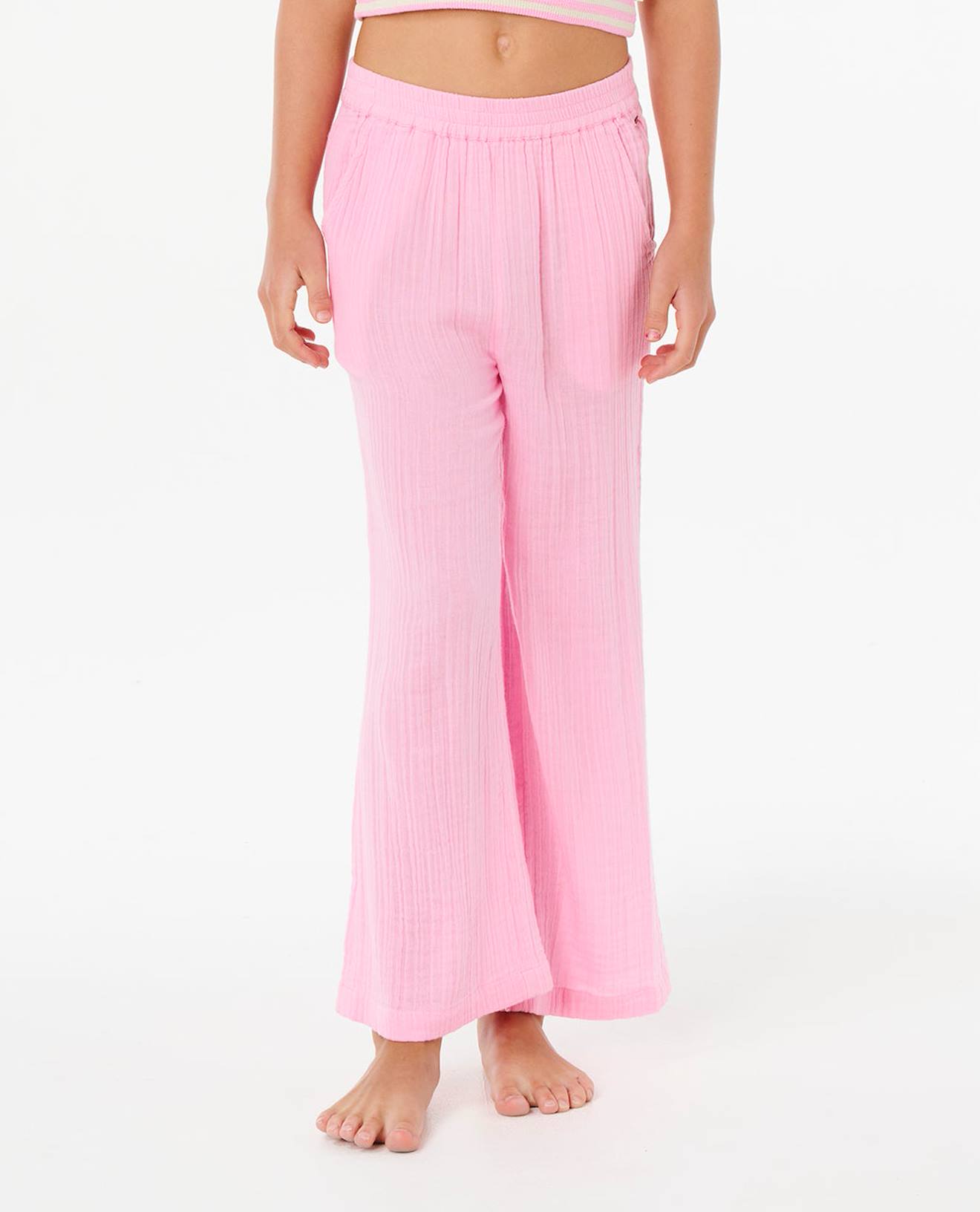 Pantalon Fille Premium Surf Beach Rose Vif