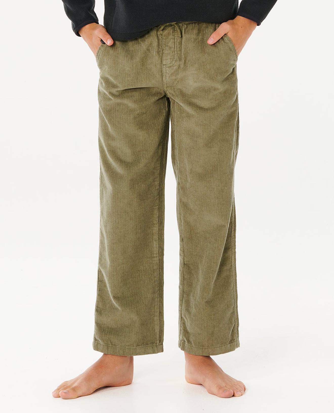 Pantalon Enfant Surf Cord Vert Surplus 30$