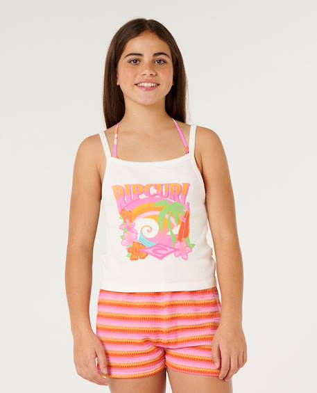 Fille-T-shirt, sous-pull-T-shirt-Débardeur tropical dawn fille