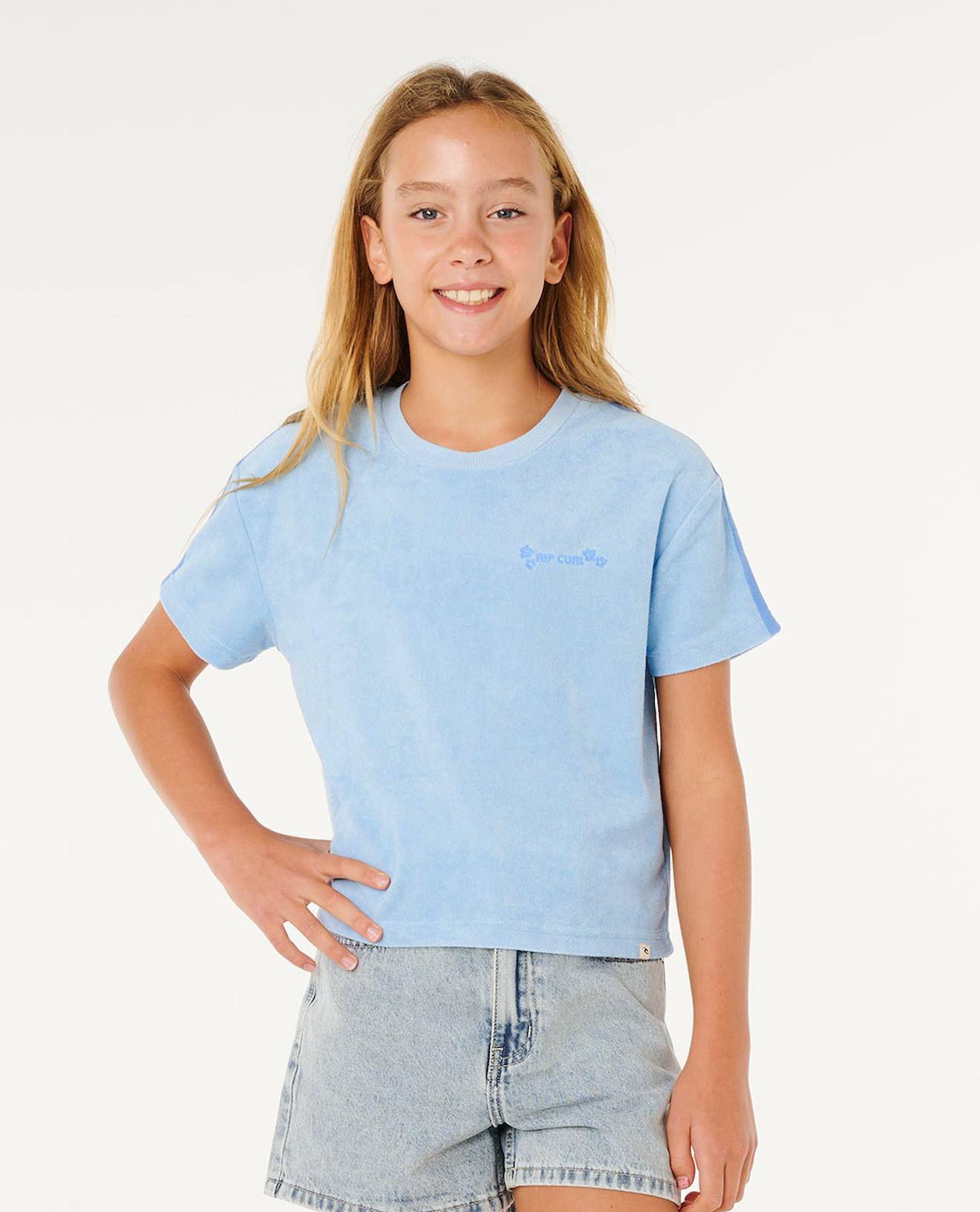 T-shirt Sunshine Squad Terry Fille Bleu Clair 33 €