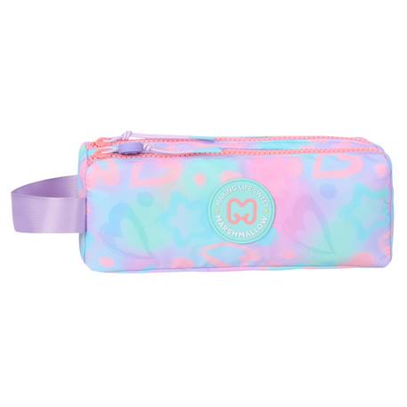 Fille-Trousse scolaire 2 compartiments Funny Love