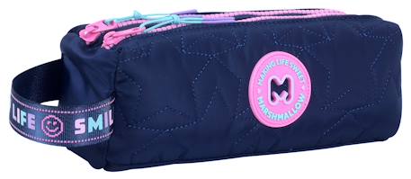 Trousse scolaire 2 compartiments Pixelly  - vertbaudet enfant