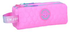 -Trousse scolaire 2 compartiments Blush