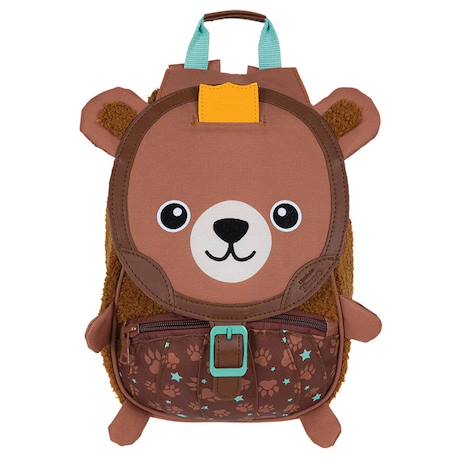 Garçon-Sac à dos mini ourson 27 cm l’ecole des