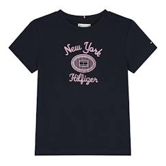 -T-shirt fille manches courtes hilfiger foil