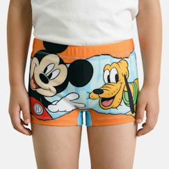 -Boxer enfant motif animé mickey