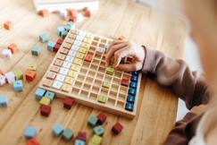 Jouet-Table de multiplication colorée