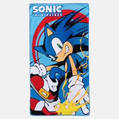 Linge de maison et décoration-Serviette de plage décor et personnage sonic