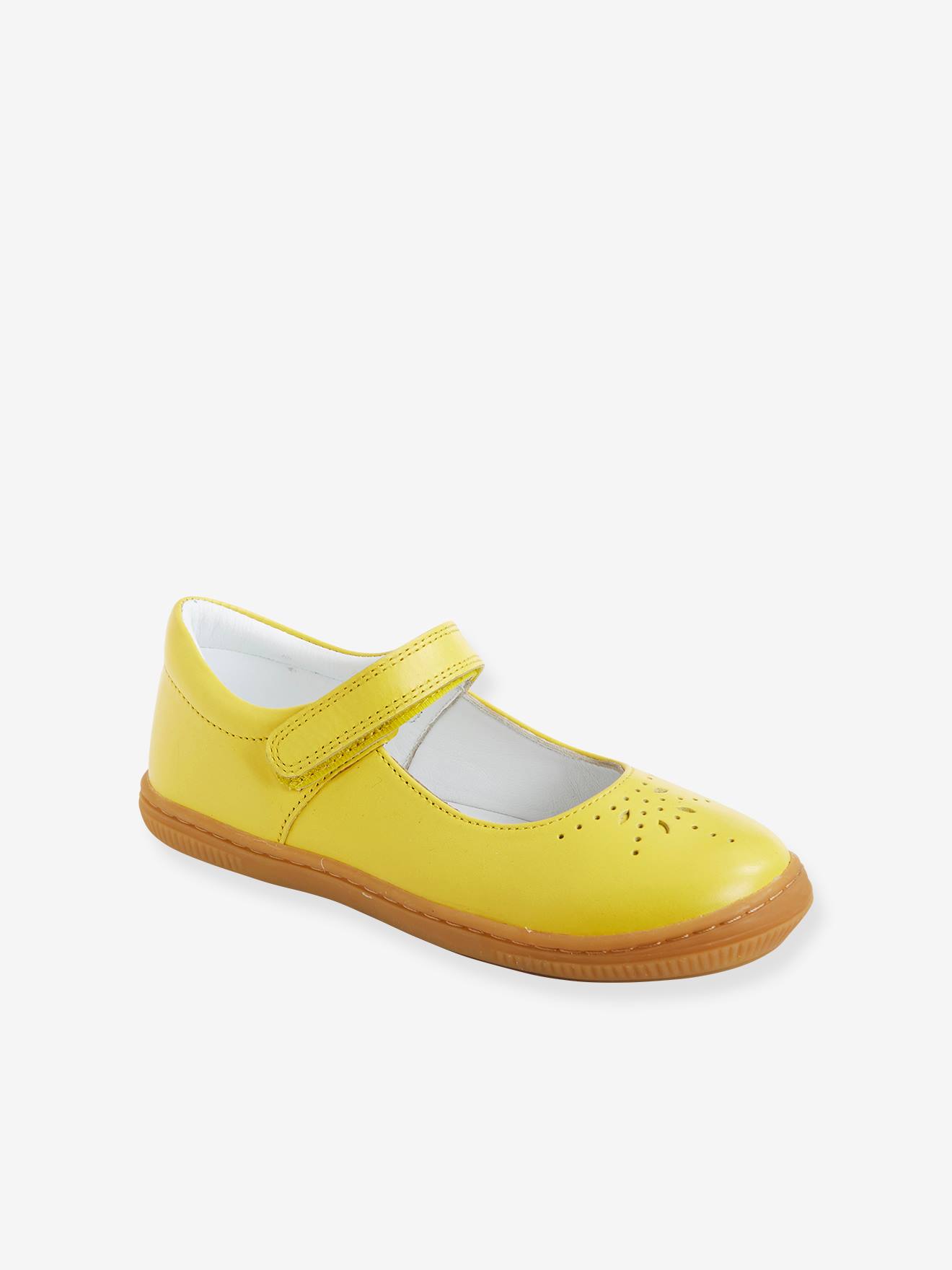 Babies cuir fille collection maternelle jaune