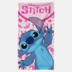 -Serviette de plage décor et personnage lilo & stitch