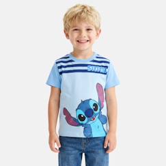 -T-shirt manches courtes garçon avec personnage lilo & stitch
