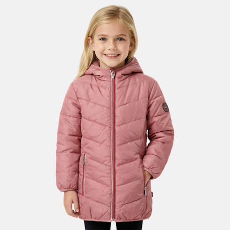Fille-Manteau, veste-Doudoune fille imprimée