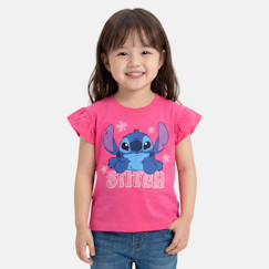 -Top fille avec personnage lilo & stitch