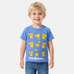 Garçon-T-shirt, polo, sous-pull-T-shirt manches courtes garçon avec personnage pokemon