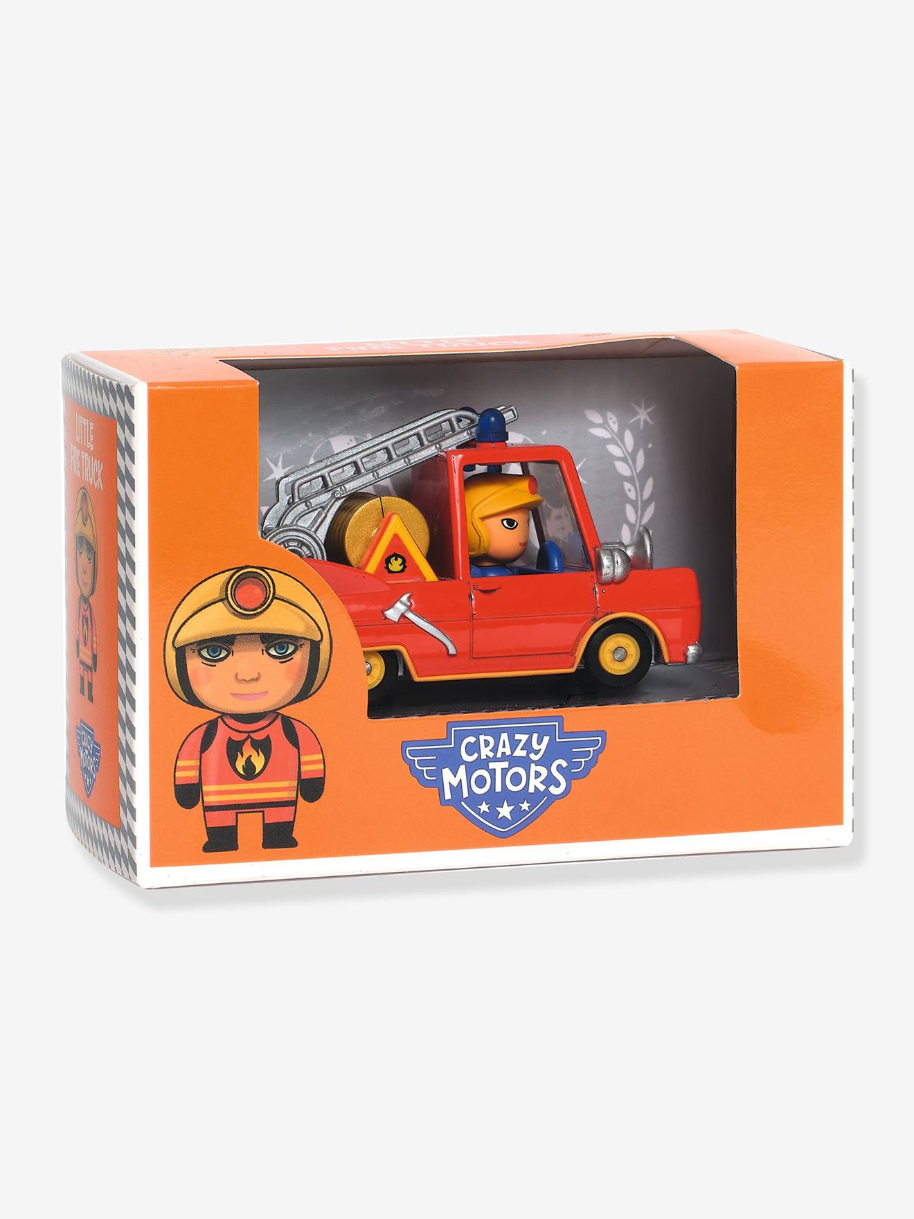Crazy motors little fire truck rouge