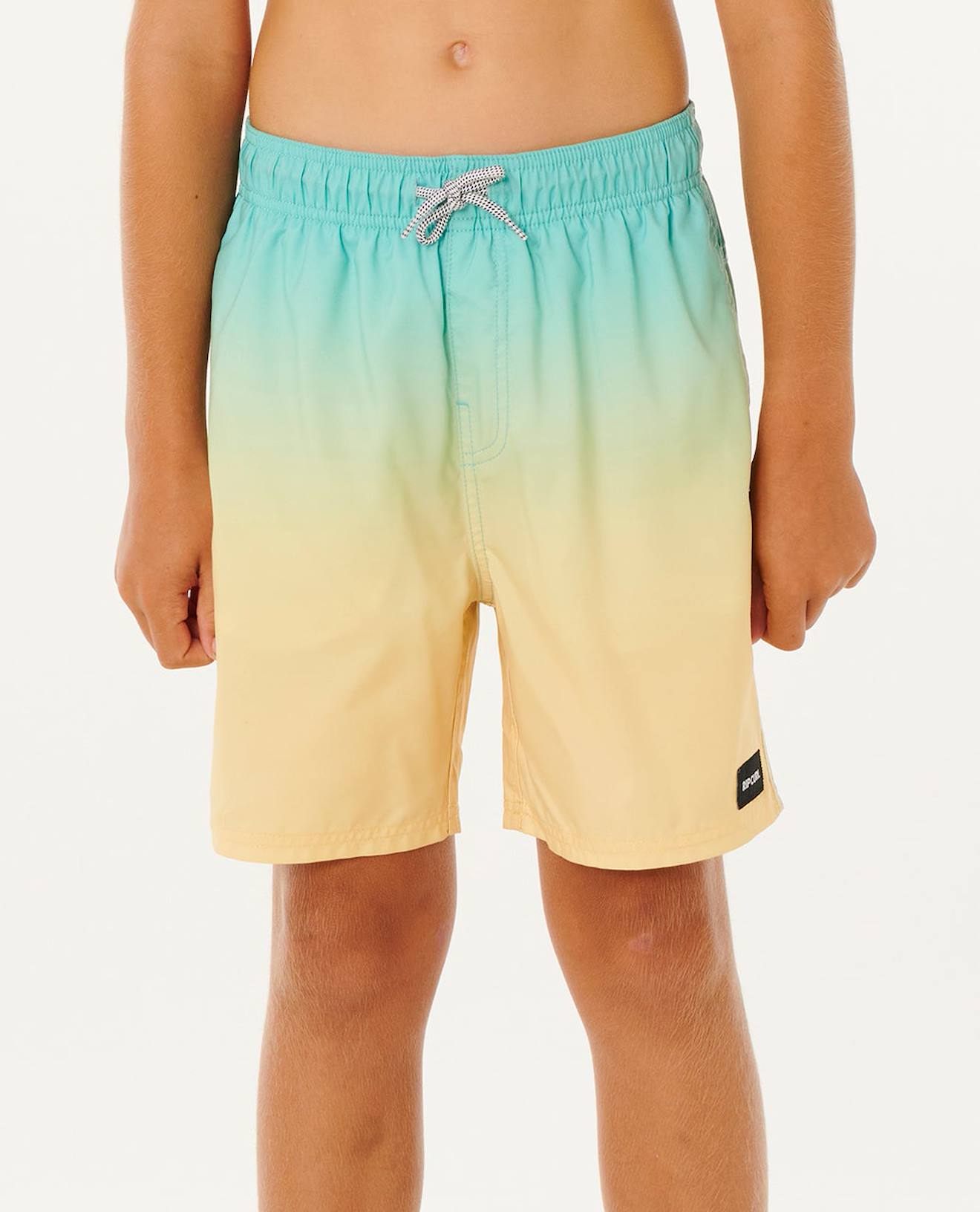 Short De Bain Volley Offset Fade Garon Aqua 36$