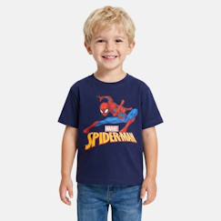 Garçon-T-shirt, polo, sous-pull-T-shirt-T-shirt manches courtes garçon avec personnage spiderman