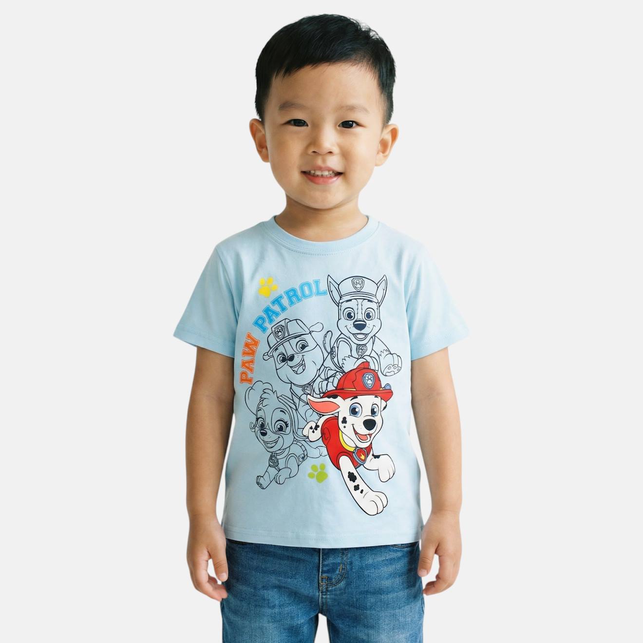 T-shirt Manches Courtes Garon Avec Personnage Pat Patrouille Bleu 10 €