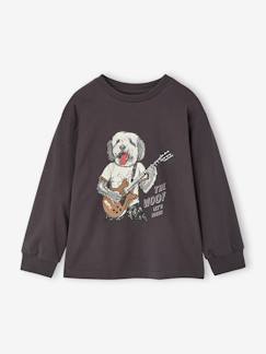 T-shirt manches longues garçon  - vertbaudet enfant