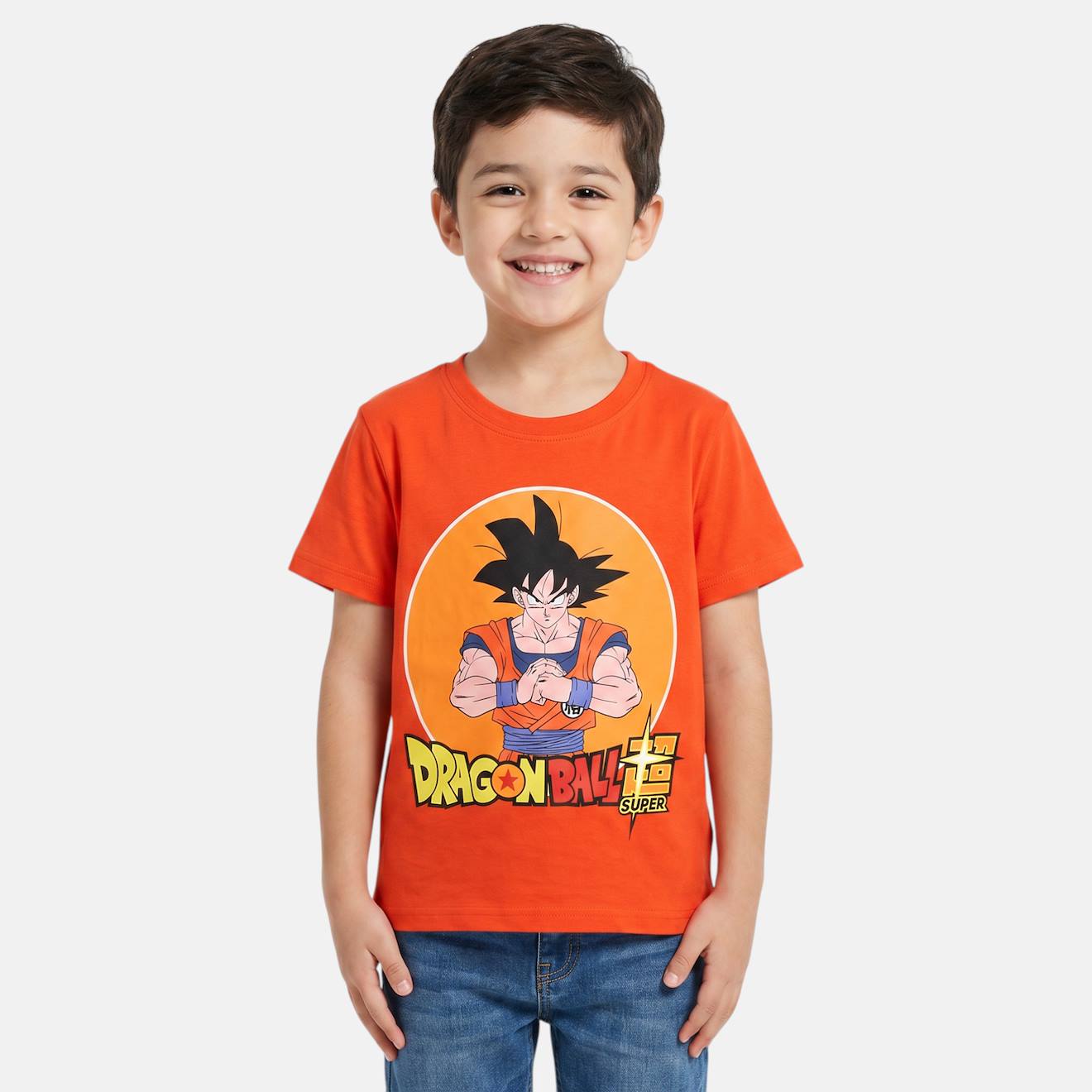 T-shirt Imprim Avec Personnage Dragon Ball Z Orange 8 €