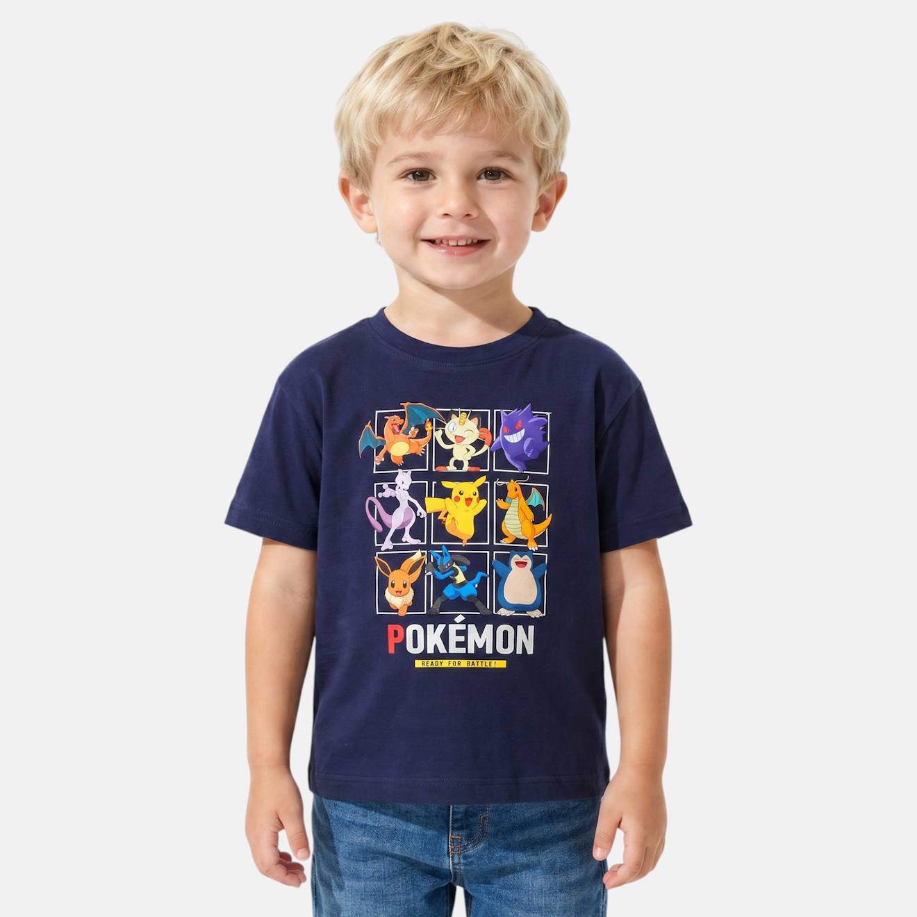 T-shirt Manches Courtes Garon Avec Personnage Pokemon Marine 10 €