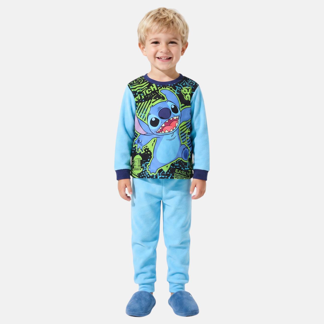 Haut Et Pantalon De Pyjama Assorti Lilo Stitch Bleu 14 €