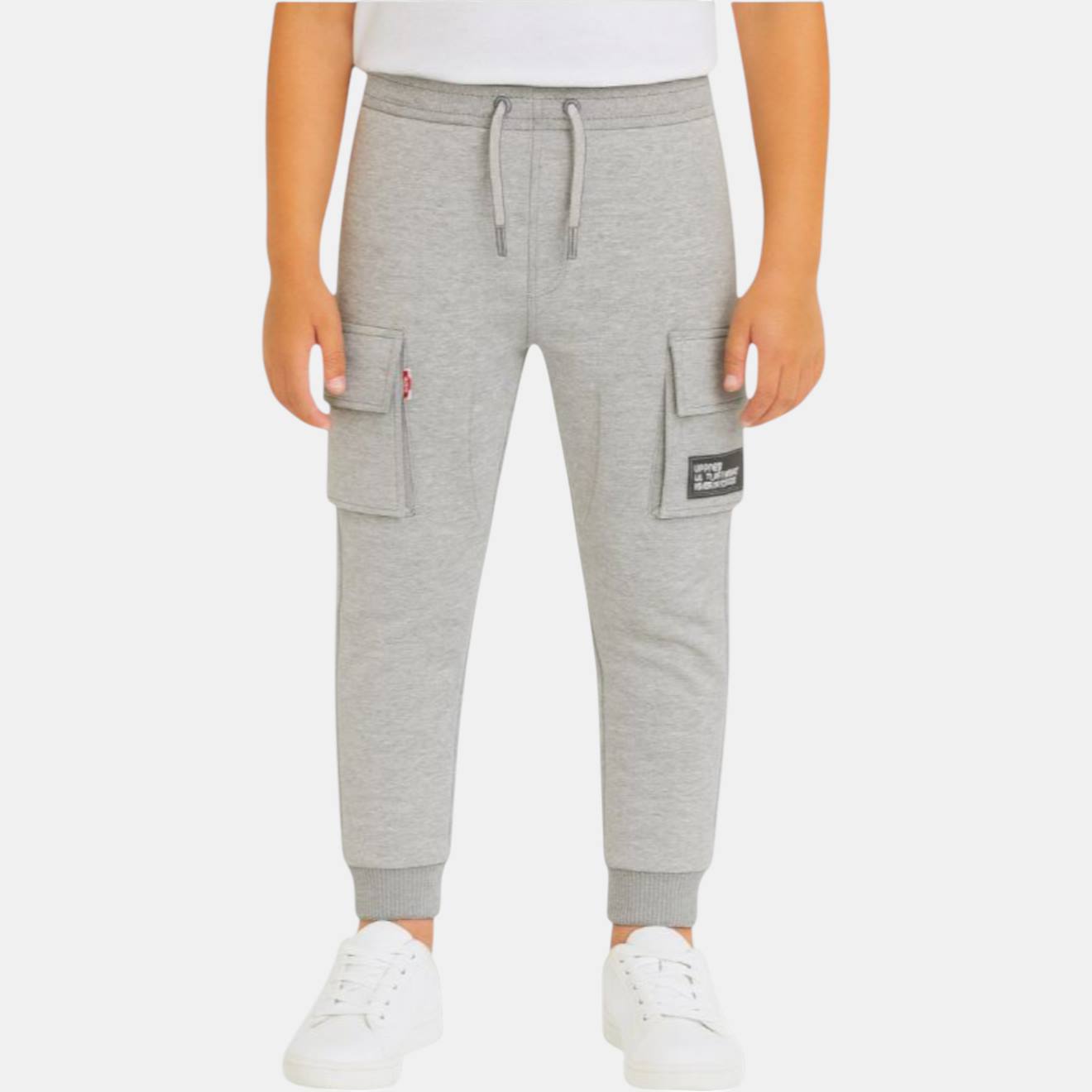 Pantalon De Jogging Garçon Gris Clair